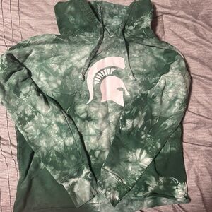 Zumba Green Tie-Dye Hoodie